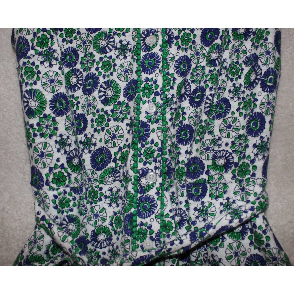 Boden Button Up Floral Dress w/ Pockets, 100% Cotton, Women's Size 6R - Picture 6 of 14